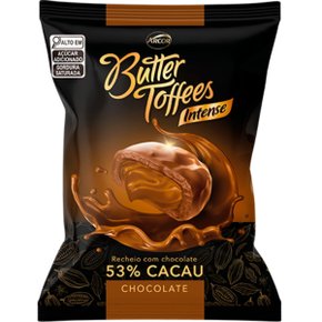 Bala Butter Toffees Intense Chocolate 53% Cacau Arcor 500g