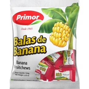 Bala De Banana 600g Primor