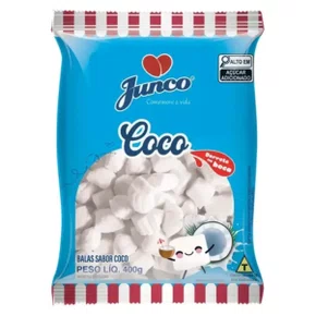 Bala de Coco Tradicional 400g Junco