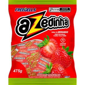 Bala Freegells Azedinha Morango 475g