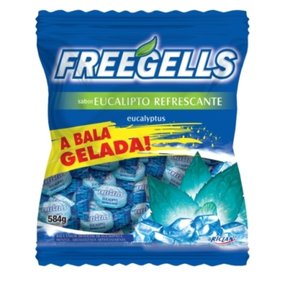 Bala Freegells Eucalipto 584g Riclan