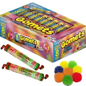 Bala Gomets Tubos 30 Tubinhos Sortido Dori