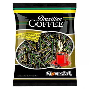 Bala Não Mastigável Café Brazilian Coffee 600g Florestal