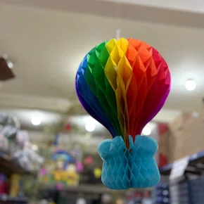 Balão Junino Origami 35 Cm Unidade