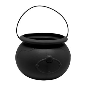 Balde Caldeirão Bruxa Preto Unidades Halloween MasterToy