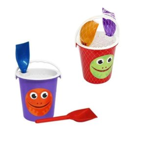 Balde De Areia C/ 2 Pcs Ref 966 Mini Toys