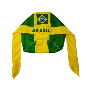 Colar Copa Bandeira Brasil Verde e Amarelo Bijuteria - Sweet