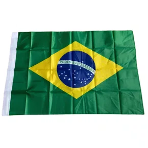 Bandeira Brasil 60x90 Unidade Tecido