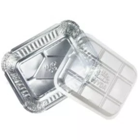 Bandeja Alumínio 220ml Tampa Transparente 05 Un Wyda