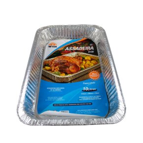 Bandeja Assadeira Alumínio 10 Litros Wyda