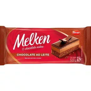 Barra De Chocolate Ao Leite 500G Melken Harald