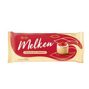 Barra De Chocolate Branco 500G Melken Harald
