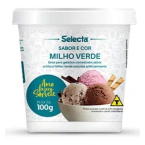 Base Para Sorvete Selecta Milho Verde 100g