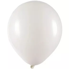 Bexiga Branco 24 Unidades Nº12 Art-latex