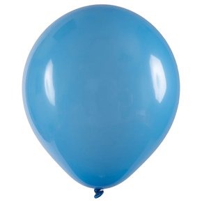 Bexiga Buff Azul Celeste 50 Unidades Nº8 Lisa Art-Latex