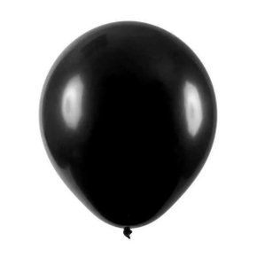 Bexiga Buff Preto 50 Unidades Nº5 Lisa Art-Latex