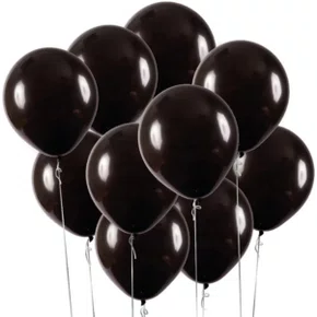 Bexiga Buff Preto 50 Unidades Nº5 Lisa Art-Latex
