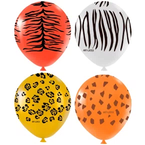 Bexiga Buff Safari 25 Unidades Nº11 Art-Latex