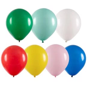 Bexiga Buff Sortido 50 Unidades Nº8 Lisa Art-Latex