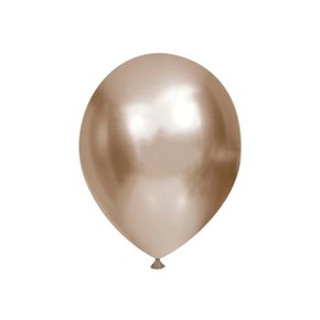 Bexiga Cromada Champagne com 25 Unidades Nº9 Art-Latex