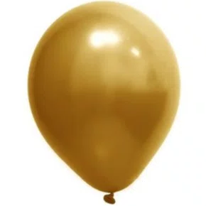 Bexiga Cromada Ouro N. 24 C/ 25 Unidades Artlatex