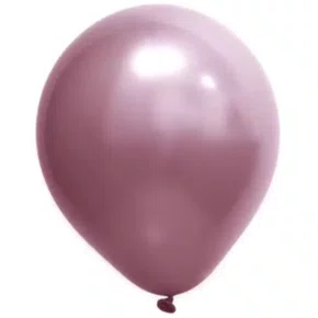 Bexiga Cromada Rosa Nº 12 C/ 24 Unidades Artlatex