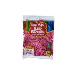 Bexiga Imperial New Pink Nº 7 com 50 Unidades São Roque