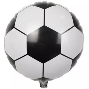 Bexiga Metalizada Bola de Futebol 45cm Neotrentina