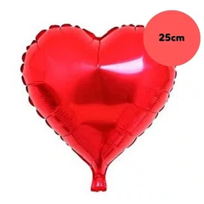 Bexiga Metalizada Estrela Prata 25 cm Ref. PAF 527 Partiu