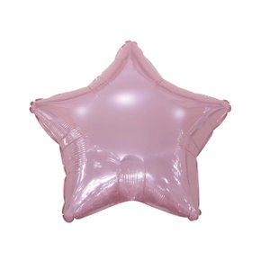 Bexiga Metalizada Estrela Rosa Claro 80cm Neotrentina