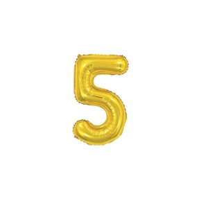 Bexiga Metalizada Nº 5 Ouro 40cm PartiuFestas