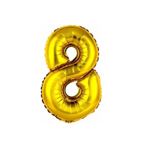 Bexiga Metalizada Nº 8 Ouro 40cm PartiuFestas