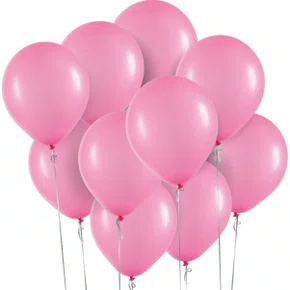 Bexiga Nº 12 Rosa com 24 Unidades Artlatex