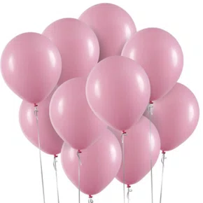 Bexiga Rosa Bebê Nº 7 com 50 Unidades São Roque