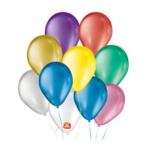 Bexiga Sortida 50 Unidades Nº7 Lisa São Roque