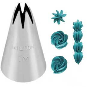 Bico de Confeitar Pitanga Aberta #1M Wilton