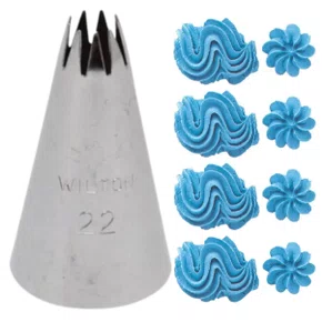 Bico de Confeitar Pitanga Aberta #22 Wilton