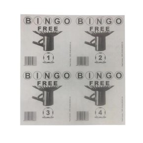 Bloco Bingo Jornal com 100 Unidades Free