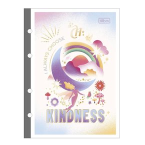 Refil para Fichário Colegial 80fls Capricho Tilibra