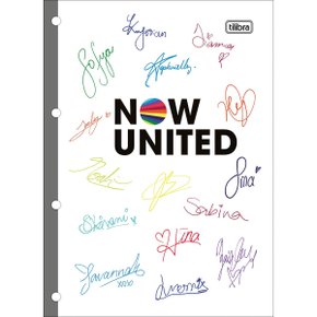 Refil para Fichário Univ 80fls Now United Tilibra