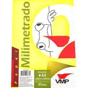 Bloco Papel Layout Branco A-4 50fls VMP