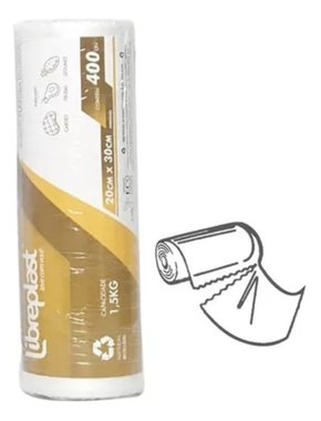 Bobina Picotada 20x30 Libreplast C/ 400 Un