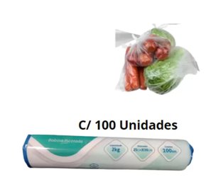 Bobina Picotada 25x30 Libreplast C/ 100 Un