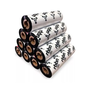 Bobina Ribbon Cera 110mmx75m C/ 02 Unidades