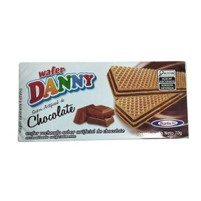 Bolacha Wafer Chocolate 70g Danny