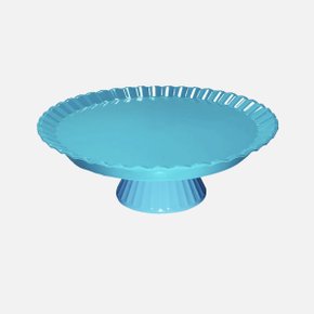 Boleira Redonda Azul 23x8cm Massari