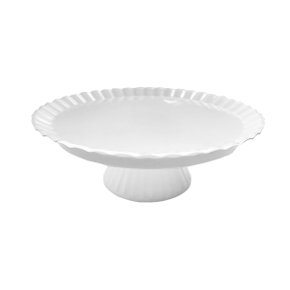 Boleira Redonda Branca 23x8cm Massari