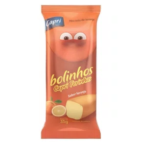 Bolinho Laranja Capri Cx 10un x 35g