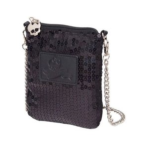 Bolsa Tiracolo Monster High Paête Preta Sestini