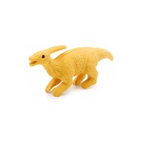Borracha Escolar Dinossauro Amarelo Parassaurolofo Raptors BRW